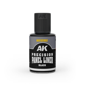 AK Interactive: Panel Liner - Black  30ml