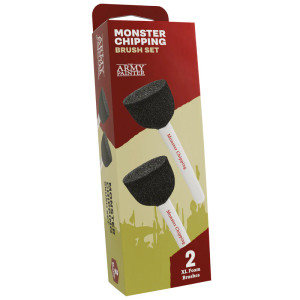 The Army Painter: Monster Chipping Brush Set (Set of 2 Brushes)