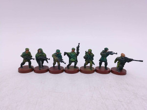 7 x Star Wars Legion Rebel Commandos