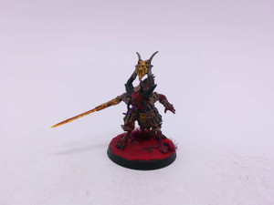 1 x Bloodmaster, Herald of Khorne (painted)