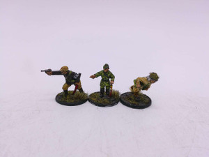 3 x Japanese Officers & Medic