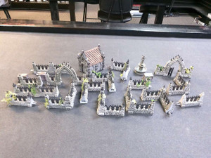 1 x Third Party Graveyard & Walls Lot