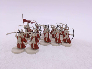 17 x Warriors of the Last Alliance Elves (red/white)