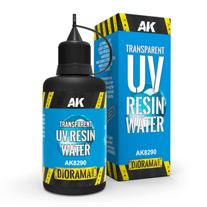 AK Interactive: Transparent UV Resin Water 30ml