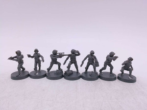 7 x Star Wars Legion: Scout Troopers (unpainted)