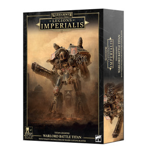 Legions Imperialis: Warlord Titan with Volkite Destructor and Macro-Gatling Blaster NIB (Pre-Order)