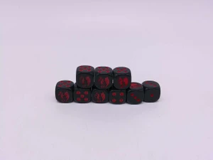 9 x Soulblight Gravelords Dice