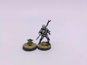 2 x Star Wars Legion: Din Djarin & Grogu