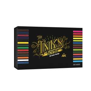 AK Interactive:  Full Range Special Box The Inks