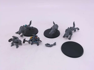 3 x Thunderwolf Cavalry (incomplete)