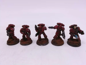 5 x Intercessor Squad (red)
