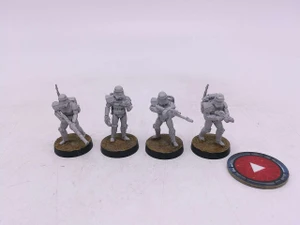 4 x Star Wars Legion:  Stormtroopers w/ Upgrade Expansion