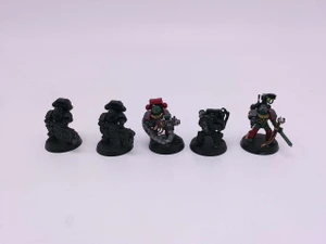 5 x Devastator Squad (green/red/black, oop)