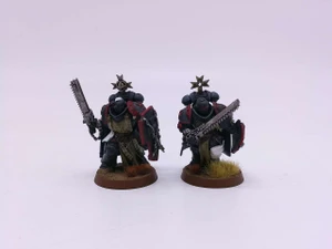 2 x Custom Black Templars