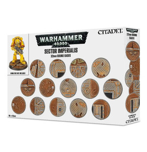 Sector Imperialis 32mm Round Bases NIB Sector Imperialis 32mm Round Bases NIB