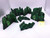 1 x Warhammer 40k 10th Edition Terrain Set (E, painted green/green)