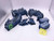 1 x Warpfire Sci Fi Terrain Lot (H, painted grey/green)