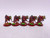 5 x Barbgaunts (red)