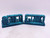 2 x Warhammer 40k Pipe Terrain Set (blue)