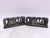 2 x Warhammer 40k Pipe Terrain Set (grey/silver)
