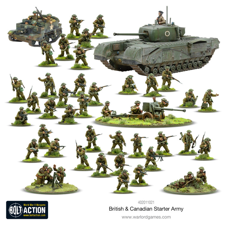 Bolt Action: British & Canadian Starter Army