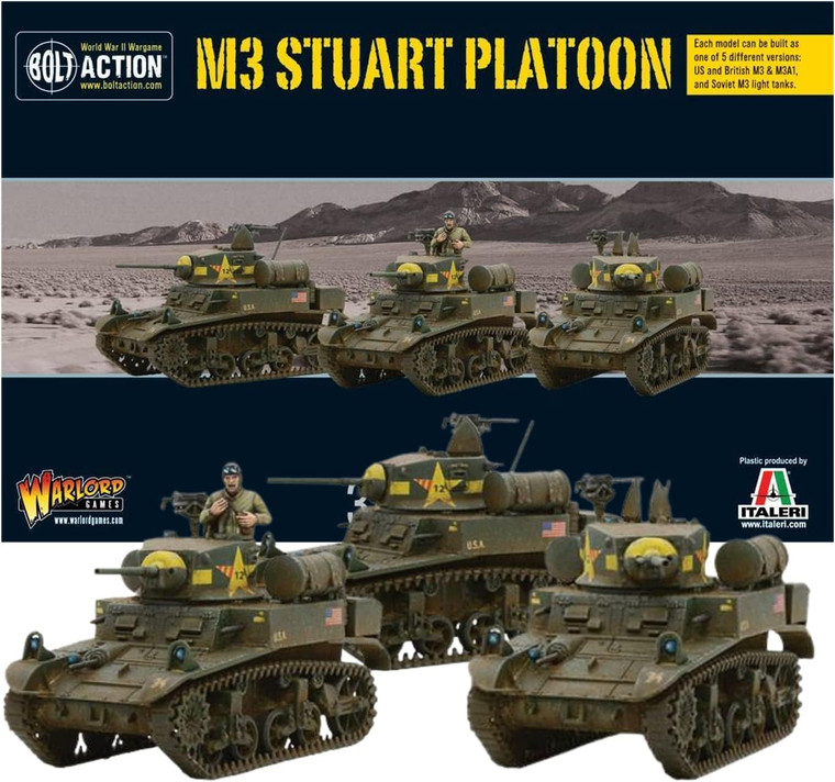 Bolt Action: M3 Stuart Platoon