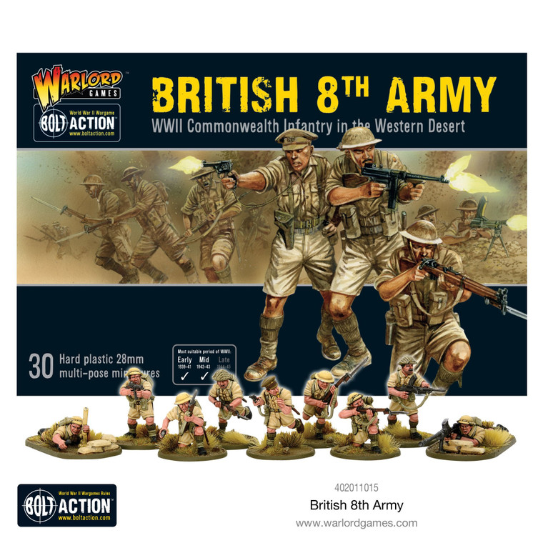 Bolt Action: British 8th Army