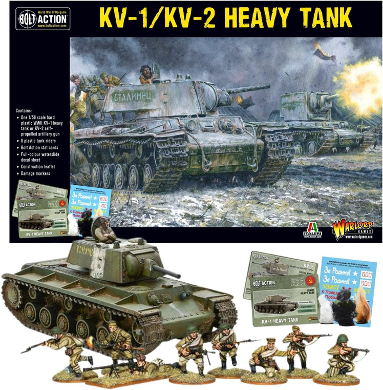 Bolt Action: KV1/2 Heavy Tank Plastic Box Set