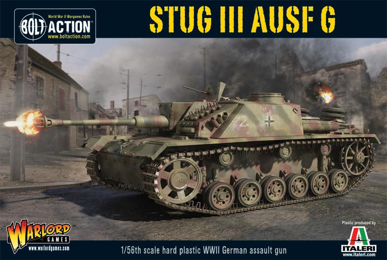 Bolt Action: StuG III Ausft G or StuH-42 Plastic Box Set