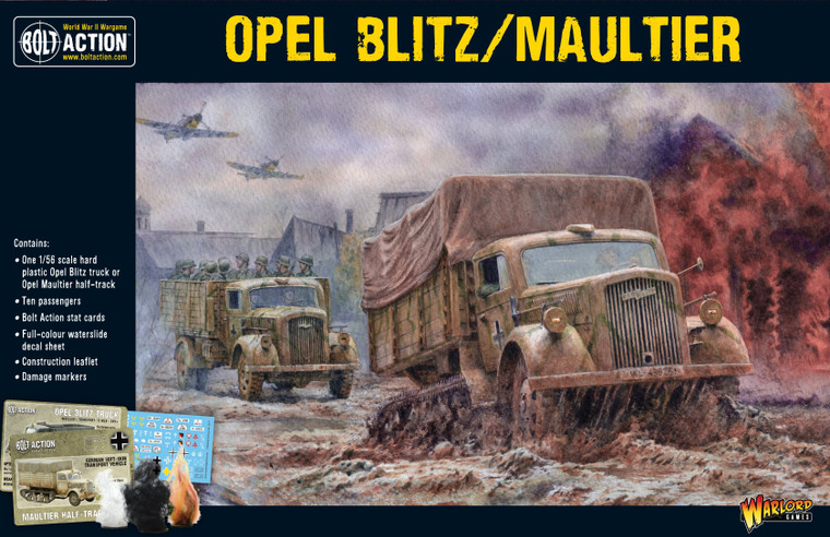Bolt Action: Opel Blitz/Maultier (Plastic)