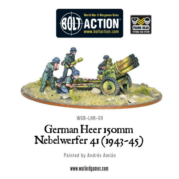 Bolt Action: German Heer 150mm Nebelwerfer 41 (1943-45)