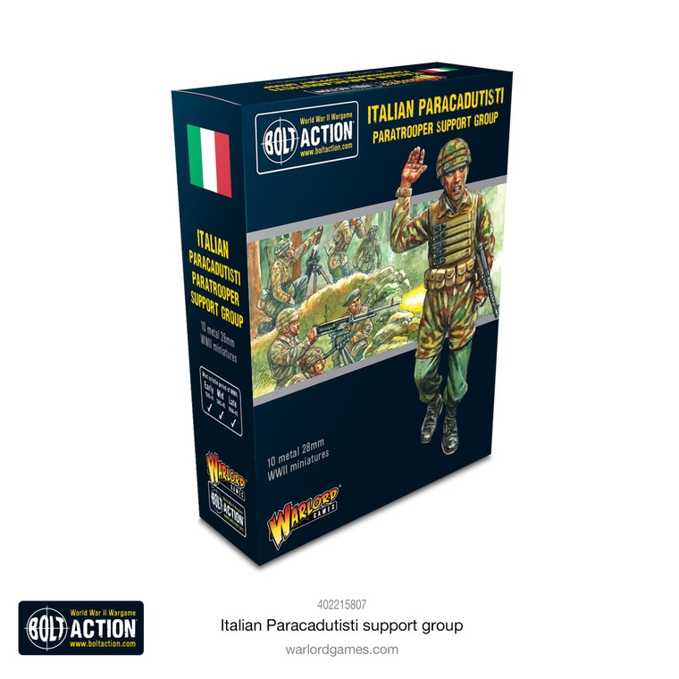 Bolt Action: Italian Paracadutisti Support Group