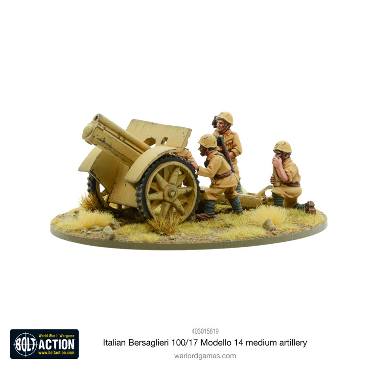 Bolt Action: Italian Bersaglieri 100/17 Modello 14 Medium Artillery