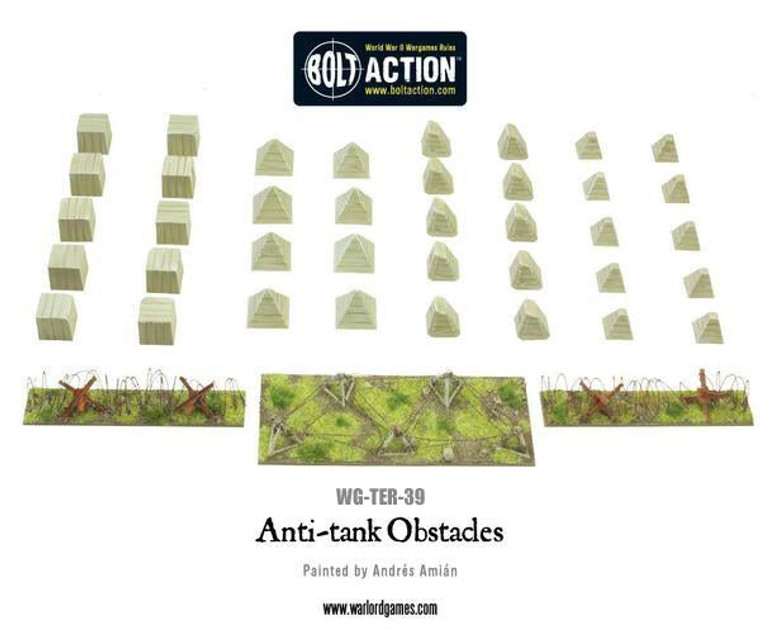Bolt Action: Anti-Tank Obstacles (Plastic)