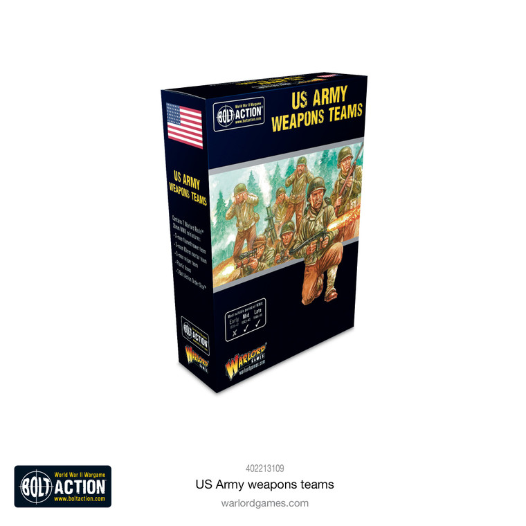 Bolt Action: US Weapons Teams