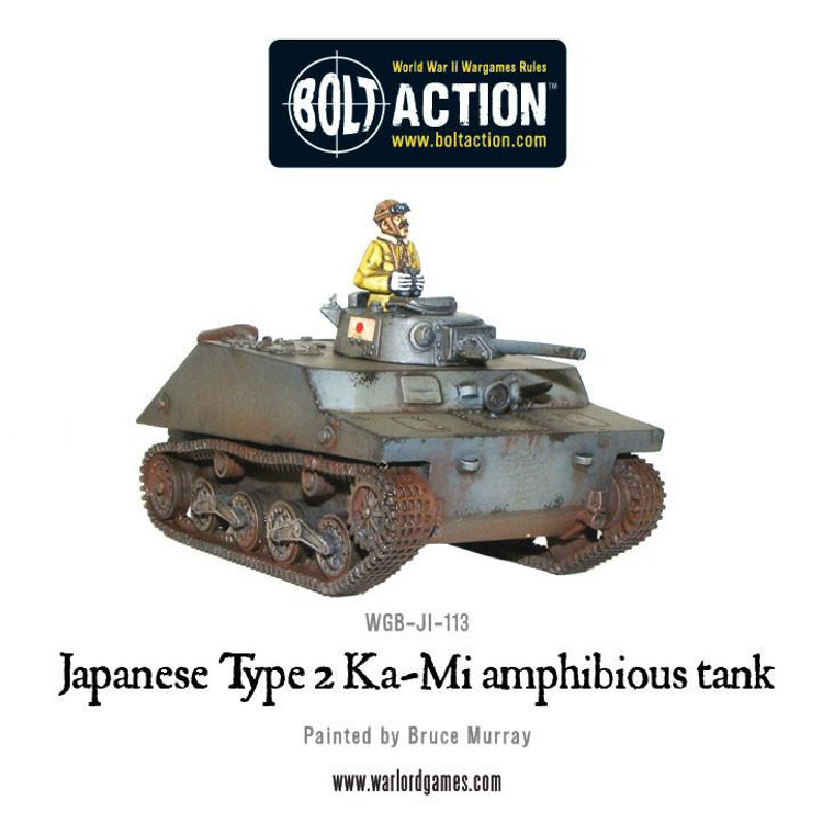 Bolt Action: Type 2 Ka-Mi Amphibious Tank