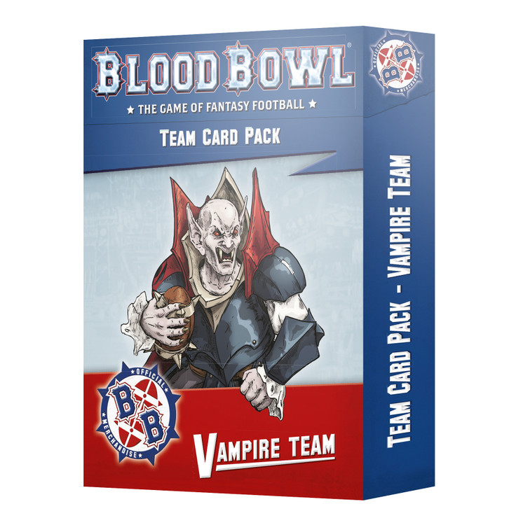 Blood Bowl: Vampire Team Cards NIB