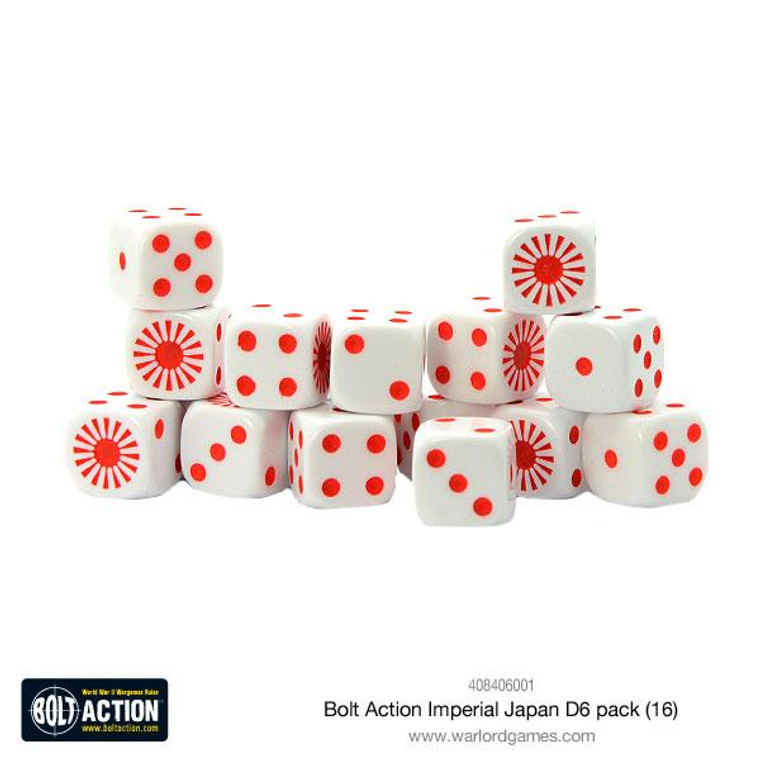 Bolt Action: Imperial Japanese D6 Dice Pack