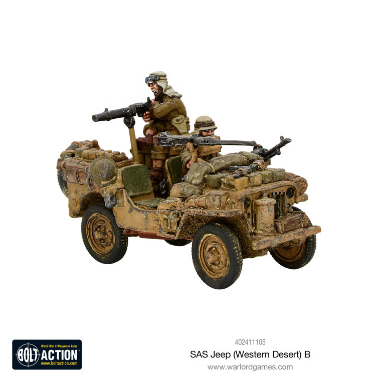 Bolt Action: SAS Jeep (Western Desert) B