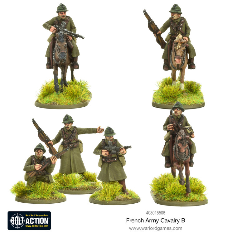 Bolt Action: French Army Cavalry (B)