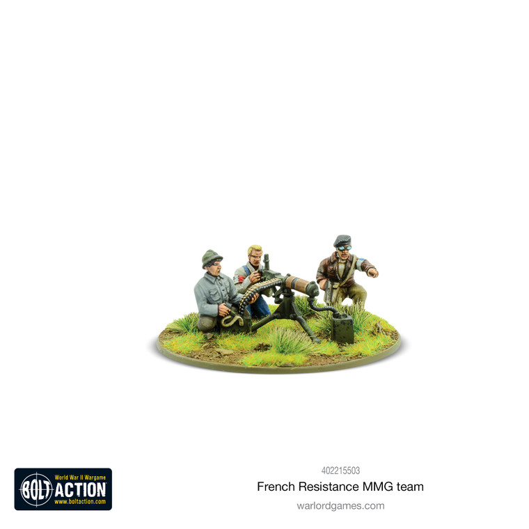 Bolt Action: French Resistance MMG Team