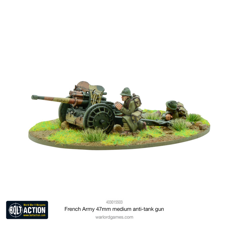 Bolt Action:  French Army 47mm Medium Anti-Tank Gun