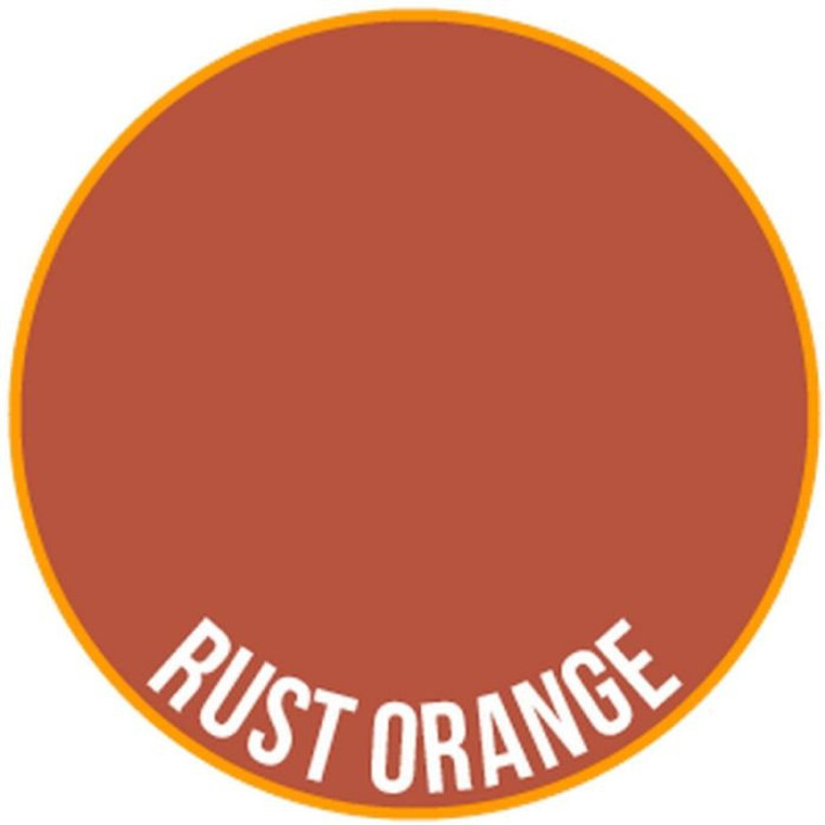 Two Thin Coats - Rust Orange