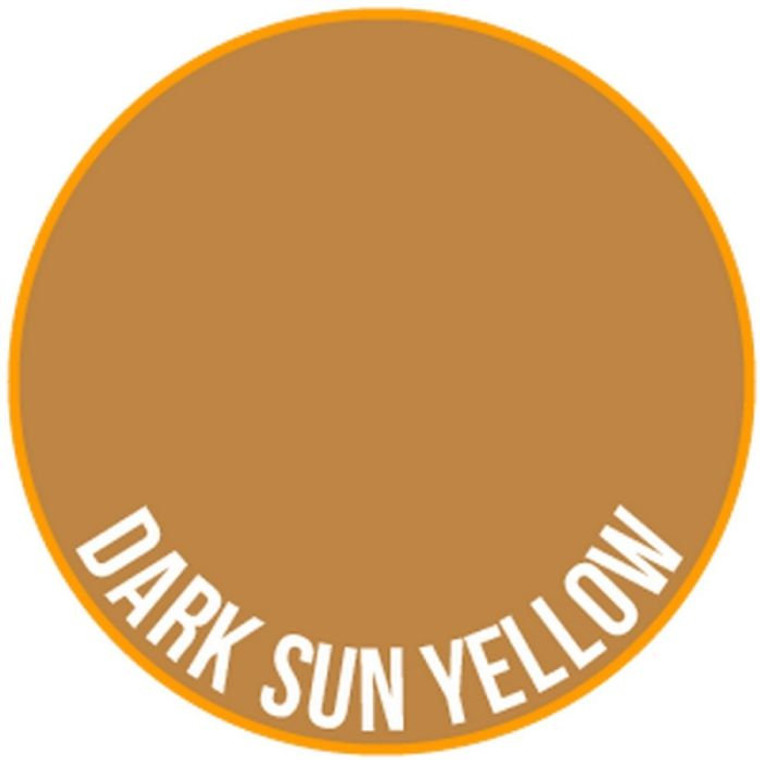 Two Thin Coats - Dark Sun Yellow