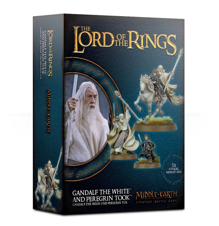 Middle-Earth: Gandalf the White and Peregrin Took NIB