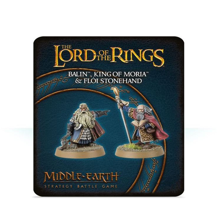 Middle-Earth: Balin, King of Moria & Floi Stonehand NIB