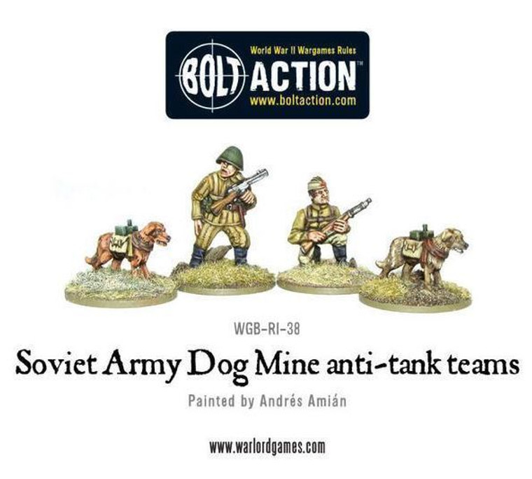 Bolt Action: Soviet Army Dog Mine Anti-Tank Teams