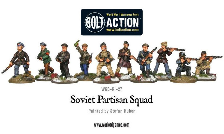 Bolt Action: Soviet Partisan Squad