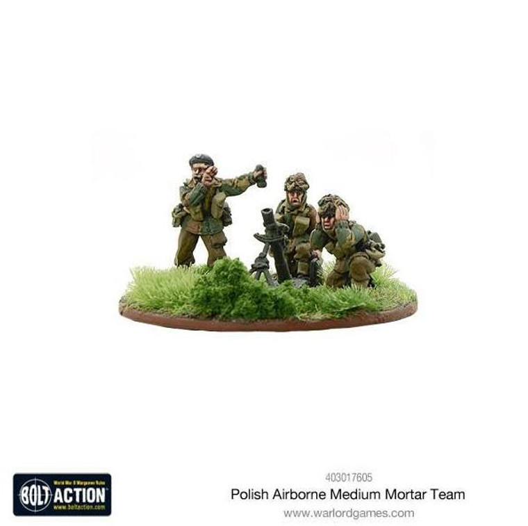 Bolt Action: Polish Airborne Medium Mortar Team