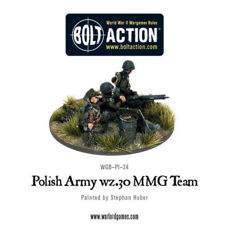 Bolt Action: Polish Army Wz.30 MMG Team